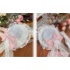 Mie Ye Rose Language Cage Tiered JSK and Lace Up Hem JSK(Reservation/Full Payment Without Shipping)